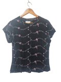 Lucy Perida Floral embroidered blouse Vintage