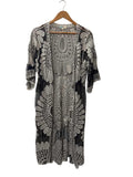 Rebellion Sheer Open Cardigan Short Sleeves