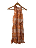 BTFBM Sleeveless Patterned Dresses