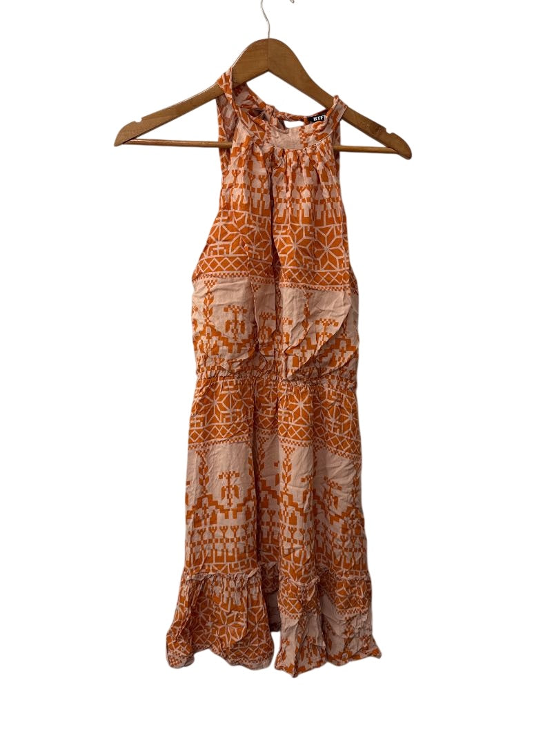 BTFBM Sleeveless Patterned Dresses