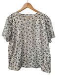 Basic Editions  Floral Print Tee Vintage
