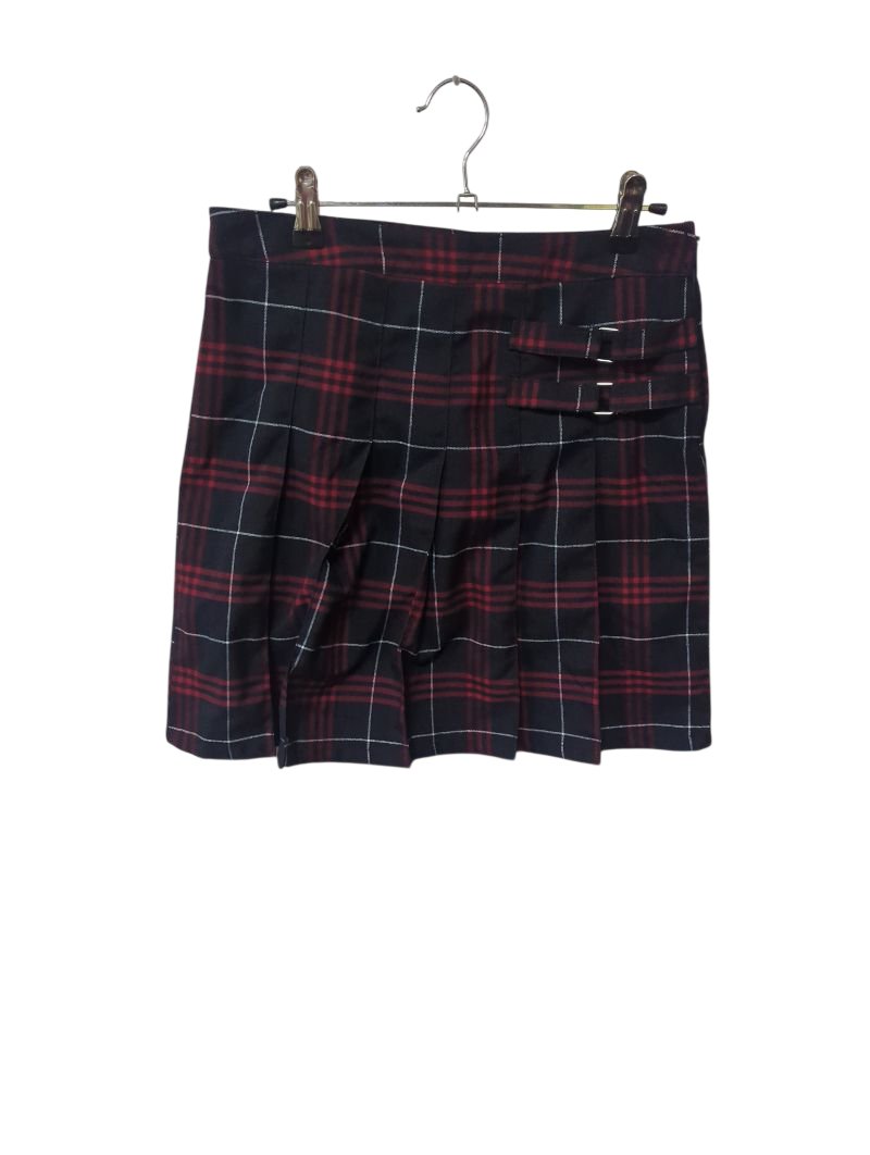 French Toast  Pleated Mini Skirt