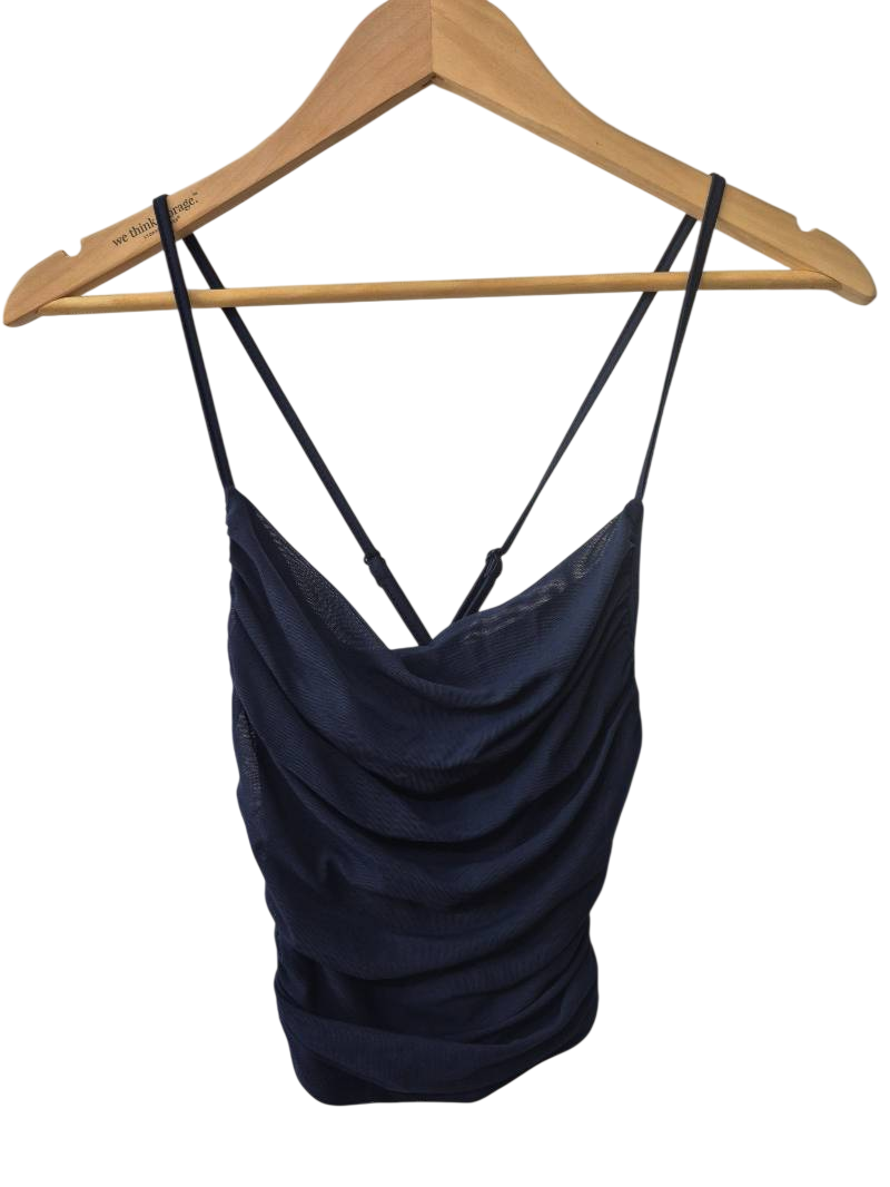 Draped Satin Tanks