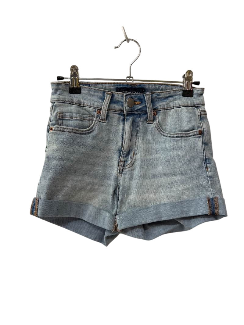Aeropostale Cuffed Denim Shorts
