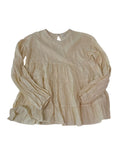 Altar’d State Tiered Peasant Top Long Sleeves