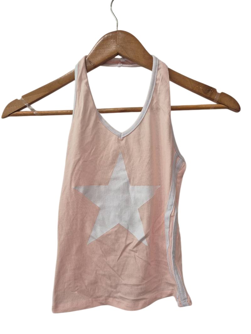 French Pastry Star Print Tanks