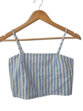 Shein Striped Crop Tank Tanks