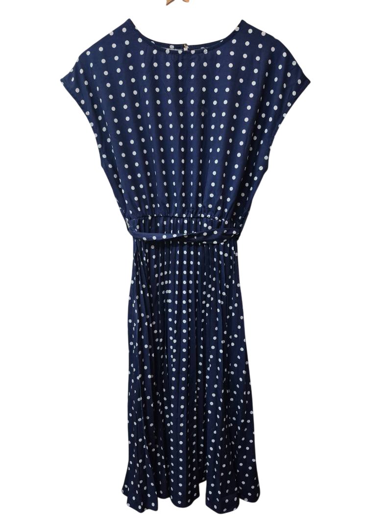 Tickled Teal Polka Dot Dress Dresses