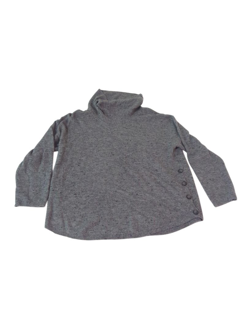 AB studio  Turtleneck Buttoned Sweaters