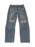 Old Navy Distressed Straight Leg Jeans