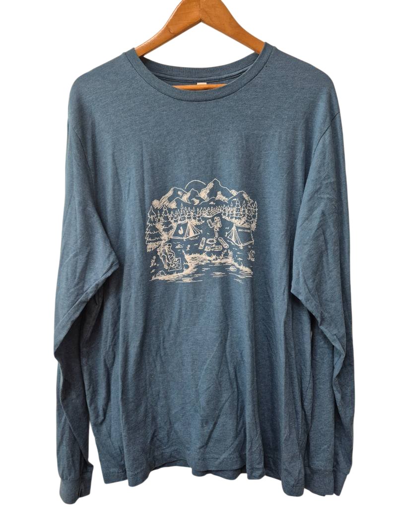Bella + Canvas Graphic Long Sleeve Men's