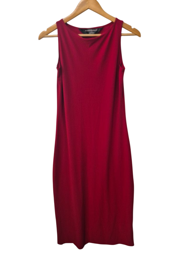 Norma Kamali Sleeveless Sheath Dresses