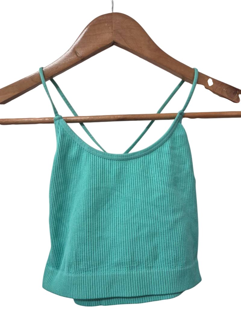 Colsie Strappy Ribbed Tank Athletic
