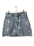 Pacsun Butterfly Print Skirt