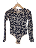 Victoria's Secret Mesh Bodysuit Long Sleeves