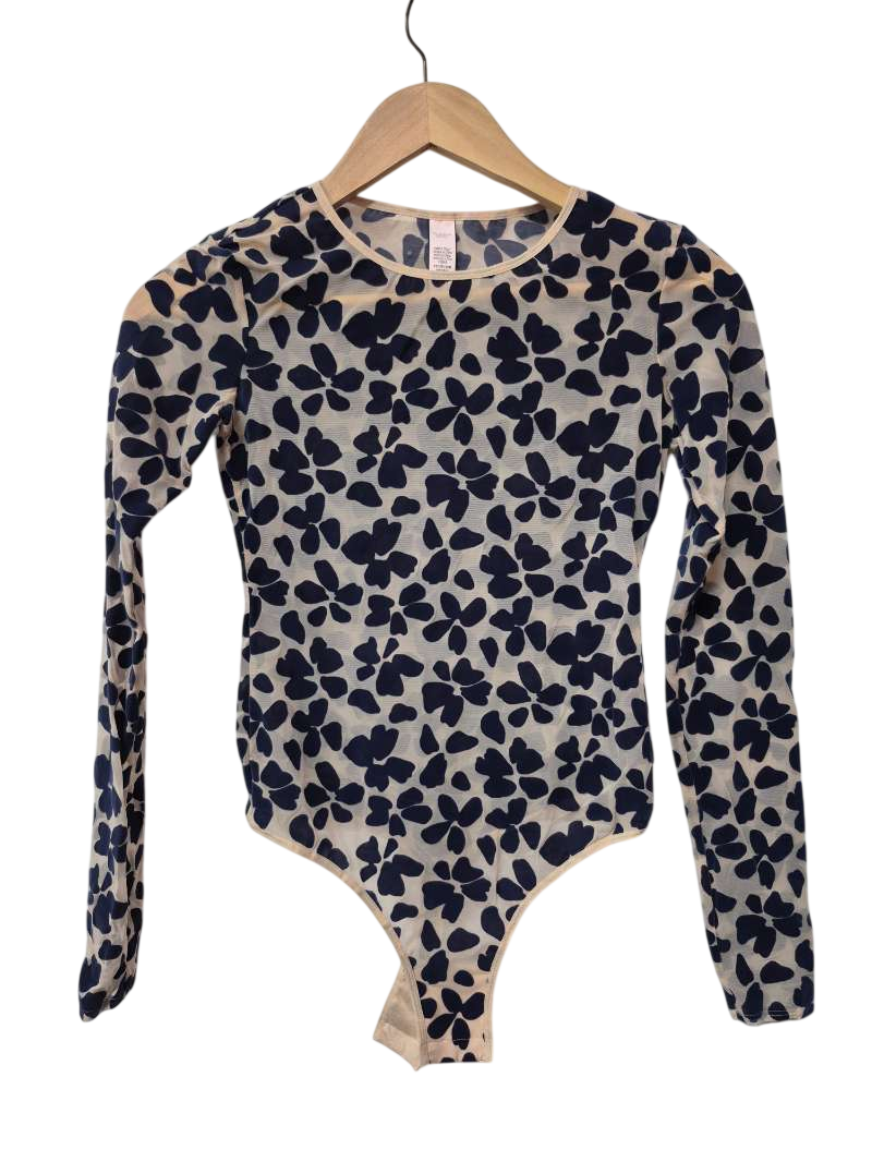 Victoria's Secret Mesh Bodysuit Long Sleeves