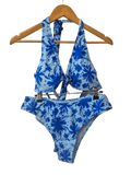 Halter Floral Swimwear