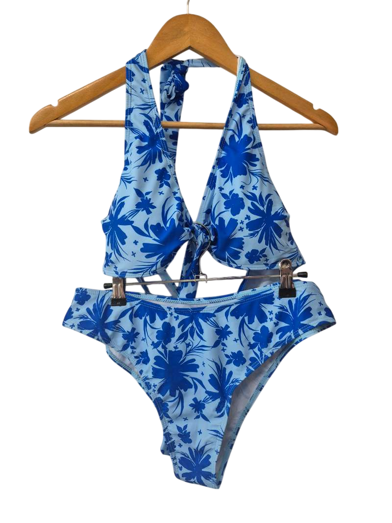 Halter Floral Swimwear