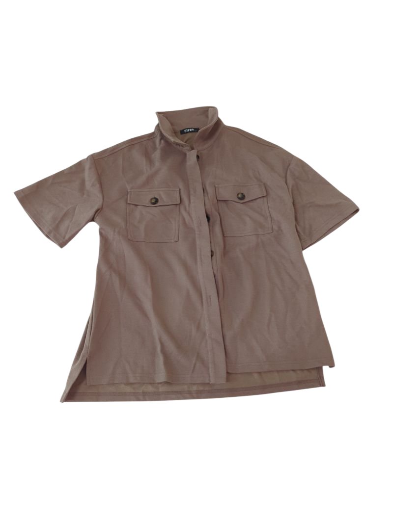 BTFBM Button-Up Shirt Short Sleeves