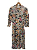 Karin Stevens Floral Vintage Dress Vintage