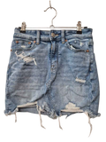 American Eagle Distressed Denim Skirt
