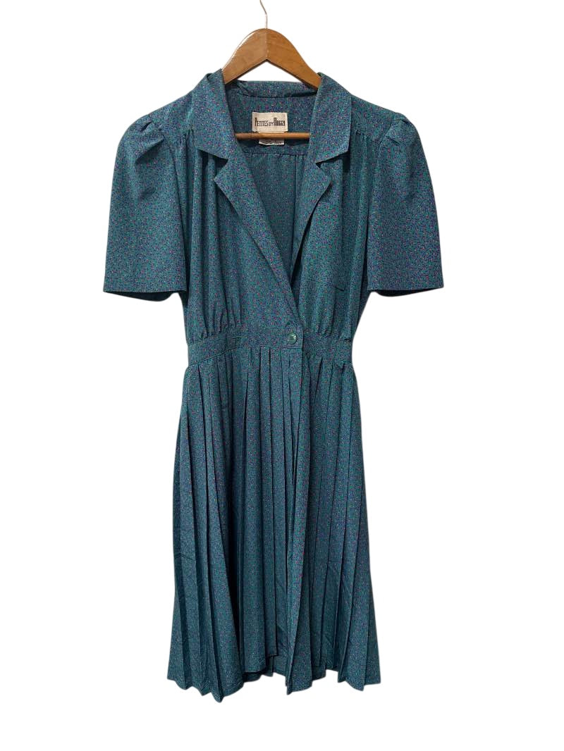 Petites by Maggy Vintage Pleated Dress Vintage