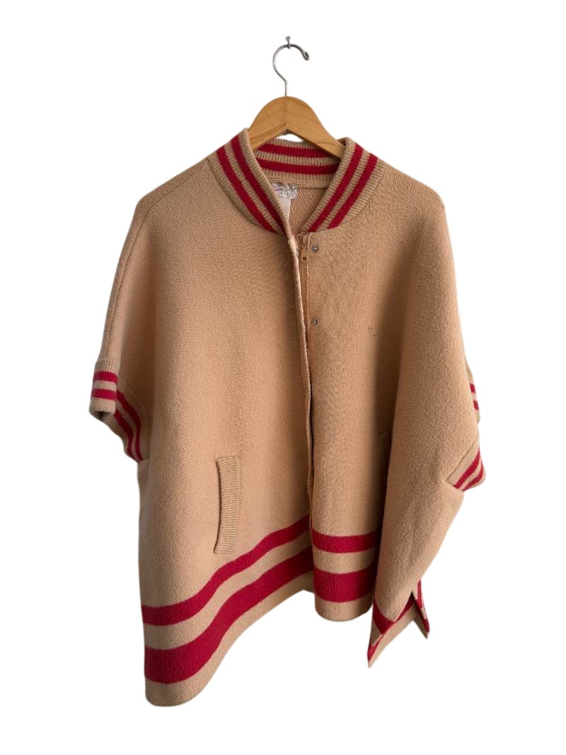 Free People Button-Up Poncho Sweaters