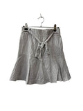 Checkered Flared Skirt