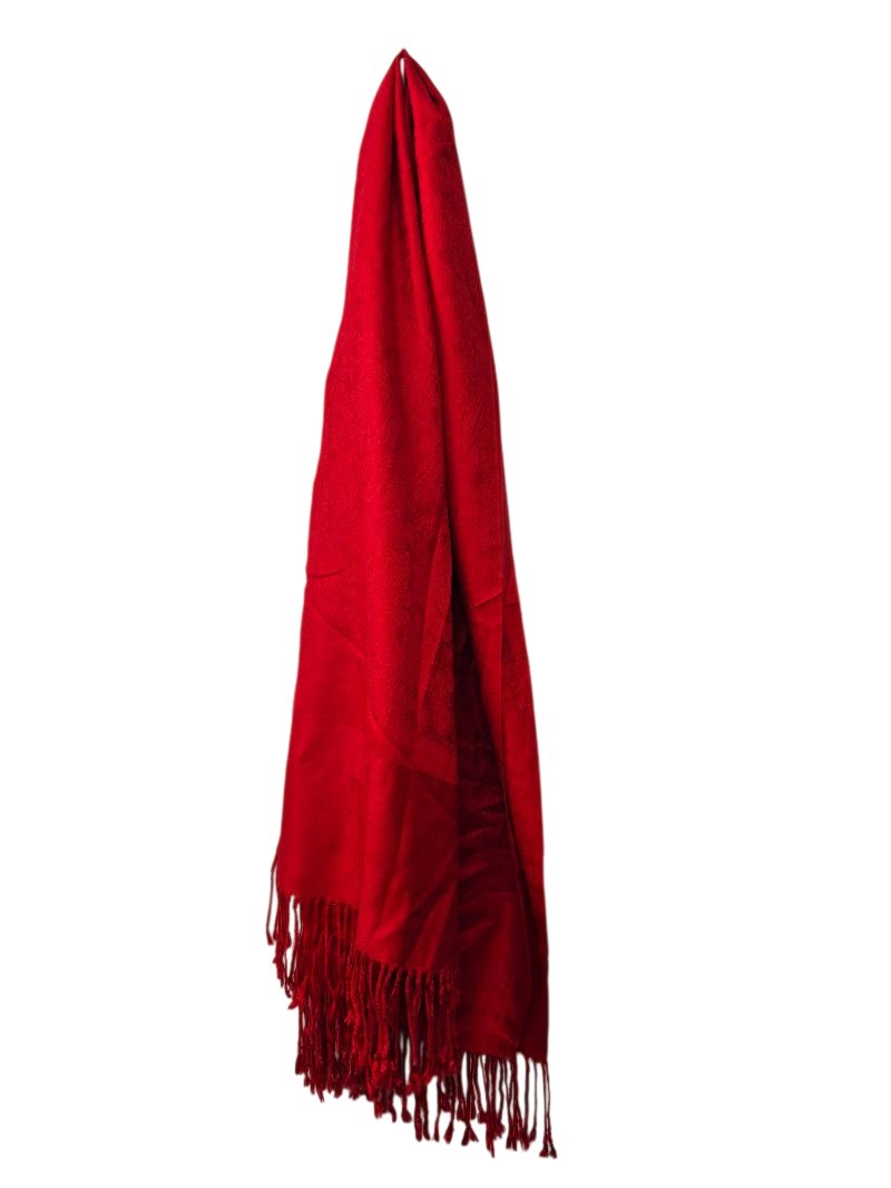 Paskmina Fringed Shawl Accessories