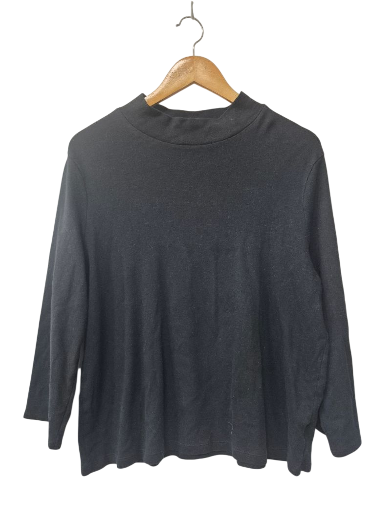 White Stag Mock Neck Long Sleeves