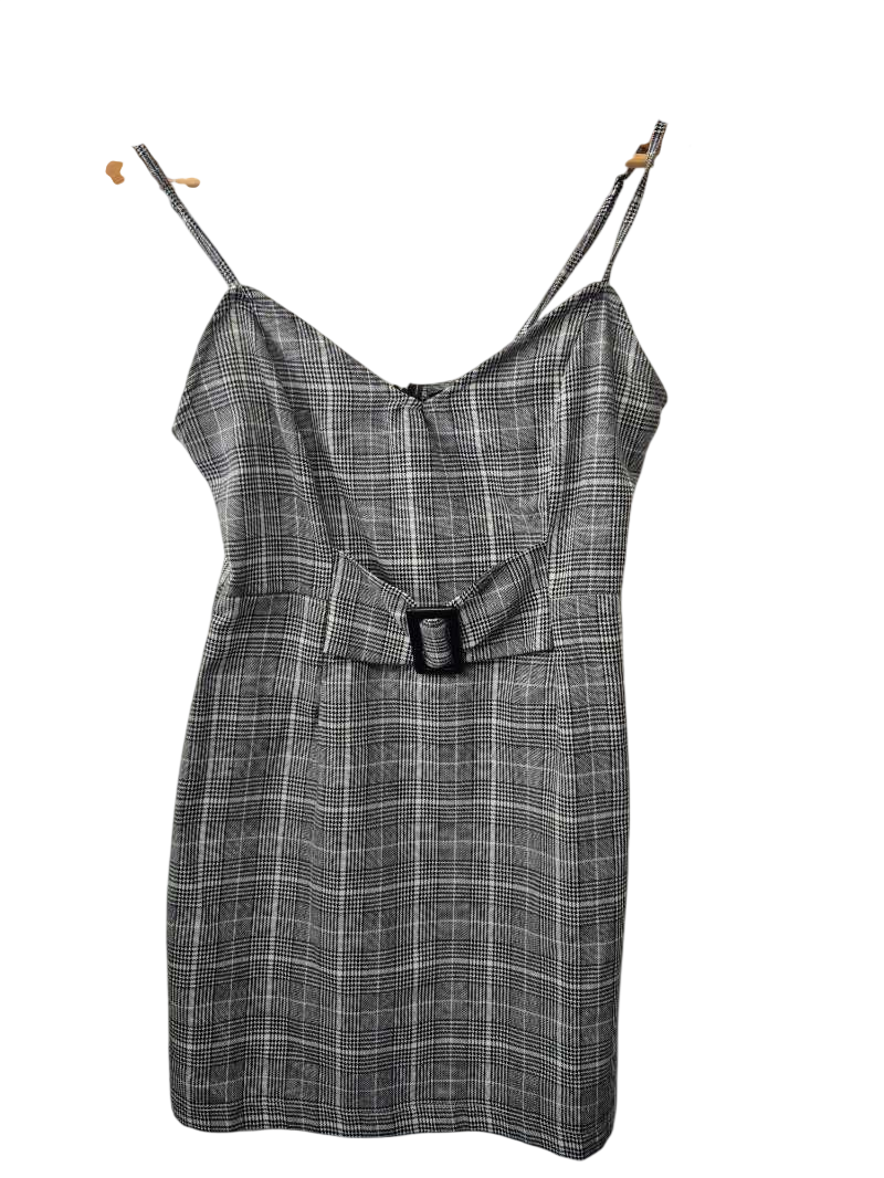 Kendall & Kylie Plaid Mini Dresses