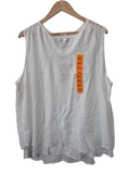 Cristina B V-Neck Sleeveless Tanks