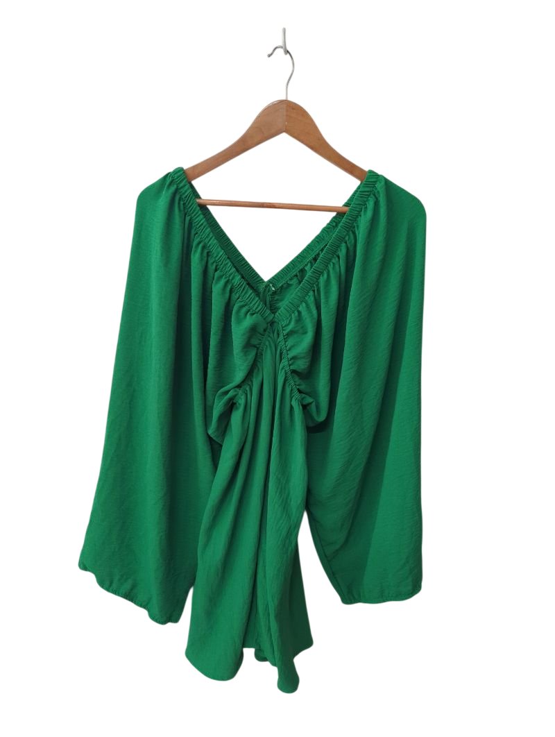 V-Neck Long Sleeve Dresses
