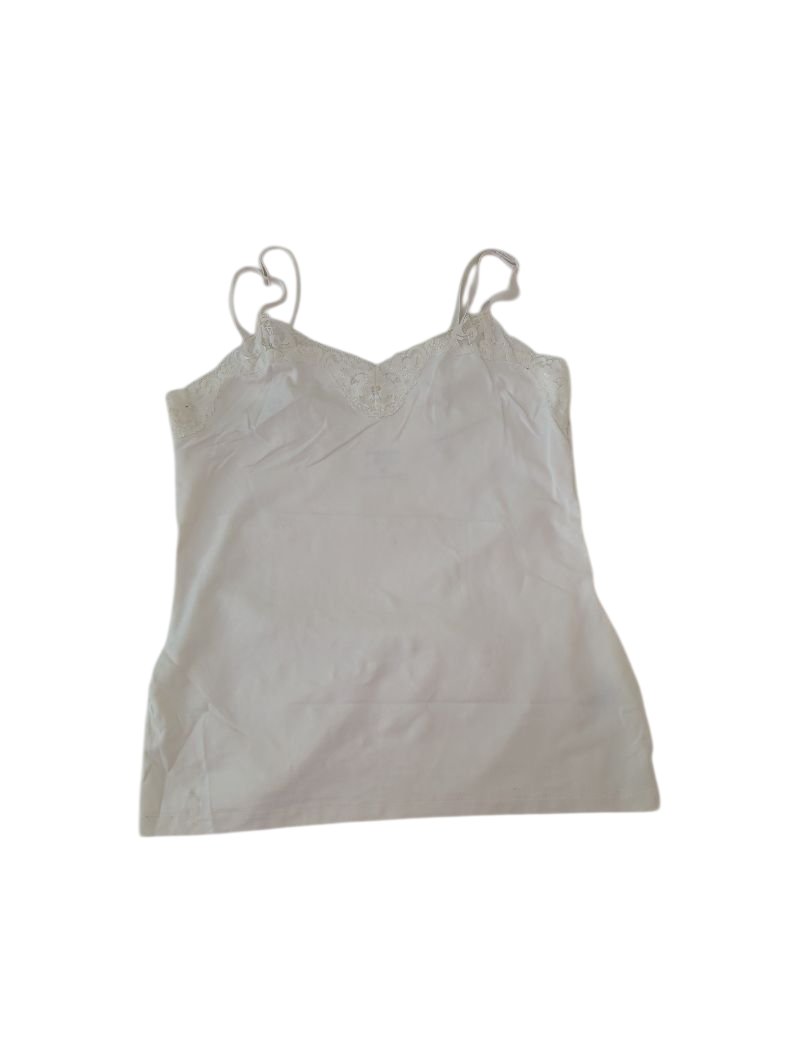 Dress Barn Lace Trim Tank Tanks