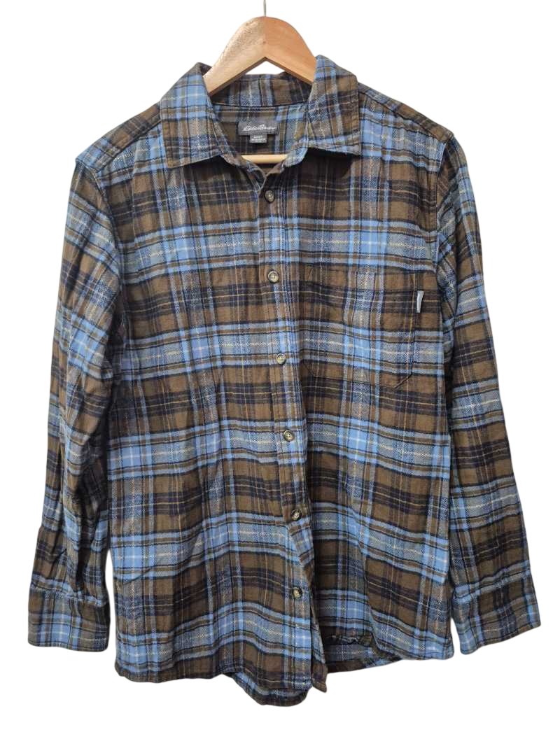 Eddie Bauer Plaid Shirt Long Sleeves