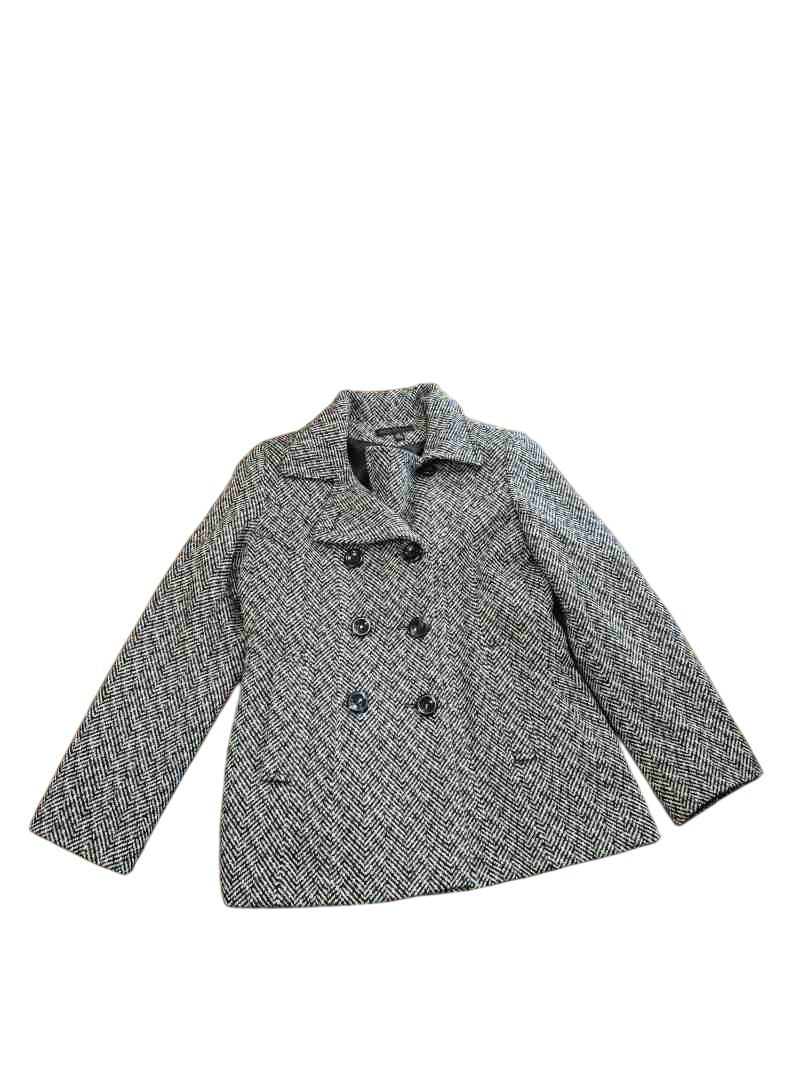 Jason Kole Herringbone Peacoat Outerwear