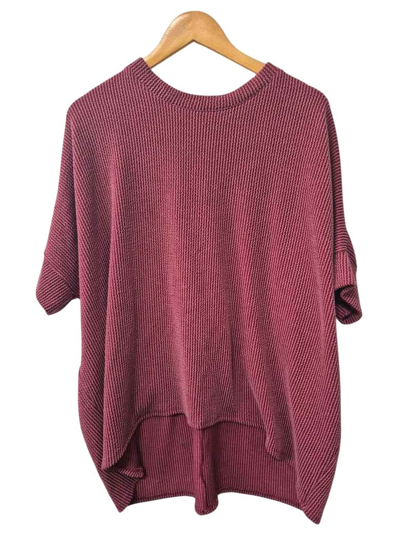 Discount Divas Boxy Knit Short Sleeves