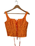 Lace-Up Crop Tanks