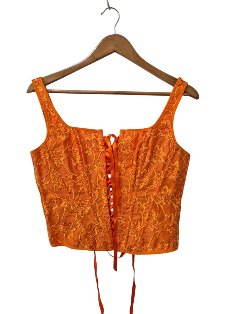 Lace-Up Crop Tanks