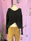 Black Urban Outfitters Cropped Sweater, S