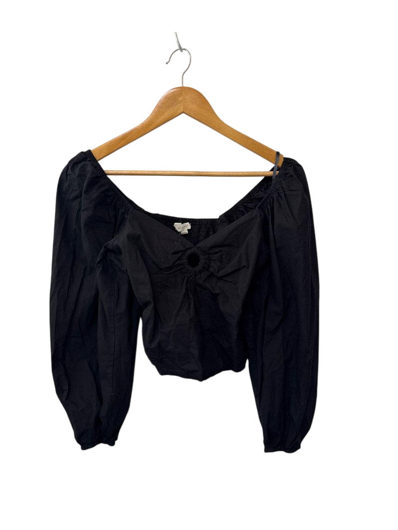 Sam & Sim Ruched Blouse Long Sleeves