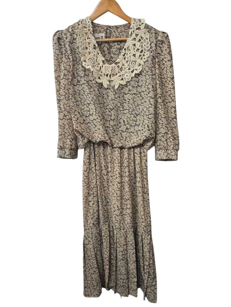Act 1 Floral Maxi Dress Vintage