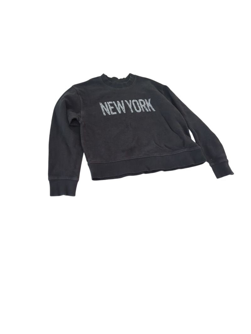 Divided Crew Neck Sweatshirt Long Sleeves