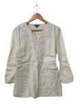 Brooks Brothers Embroidered Tunic Long Sleeves