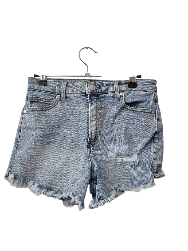 BCBG Distressed Denim Shorts
