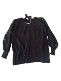 Torrid Lace Accent Sweater Long Sleeves