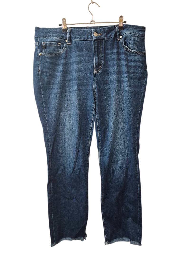 KanCan Frayed Hem Skinny Jeans