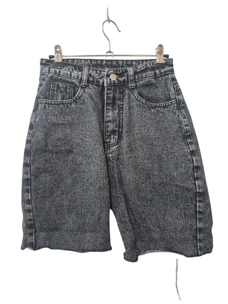High-Waisted Denim Shorts