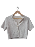 Jessica Simpson Cropped Cardigan Short Sleeves