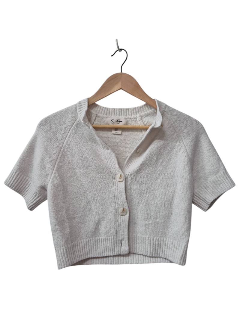 Jessica Simpson Cropped Cardigan Short Sleeves